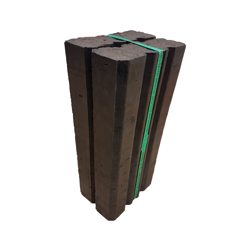 Irish Peat Briquettes - Bale 12.5kg by Bord Na Mona