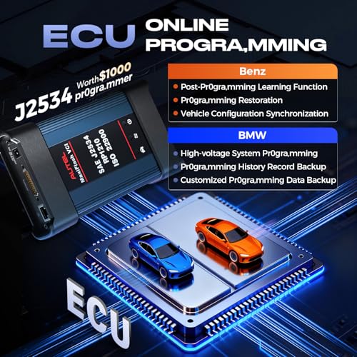 Autel Maxisys Elite 2 Pro Scanner, 2026 Elite II Pro 2-Year Free Update, J2534 Tool Same as MSUltra MS919 MS909, Motor TruSpeed Repair, 40+ Services 3K+ Active Test, CANFD &DoIP - Image 6