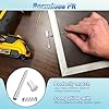 Ceoighe 25 Pack Window Screen Plunger Latches with Caps, 5/32