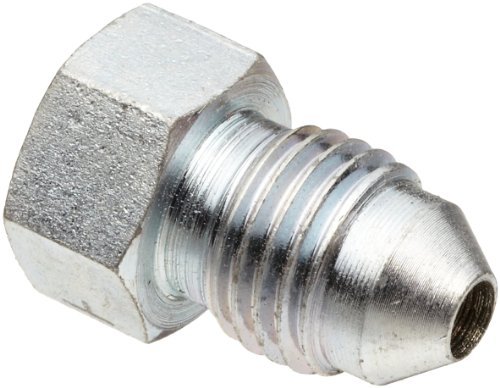 Image of Brennan 2408-06 Steel JIC Flared Tube Fitting, Plug, 3 /8 inch