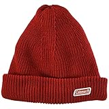 [コールマン] Kids キッズ ニットキャップ 裏ボア 438-0022 レッド