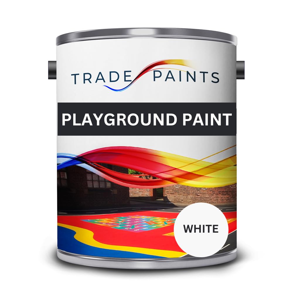 Trade Paints White Playground Marking Paint (2.5 Litre, )
