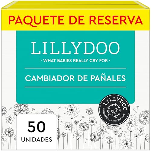 Paquete de cambiadores desechables LILLYDOO, 50 unidades (5x10)