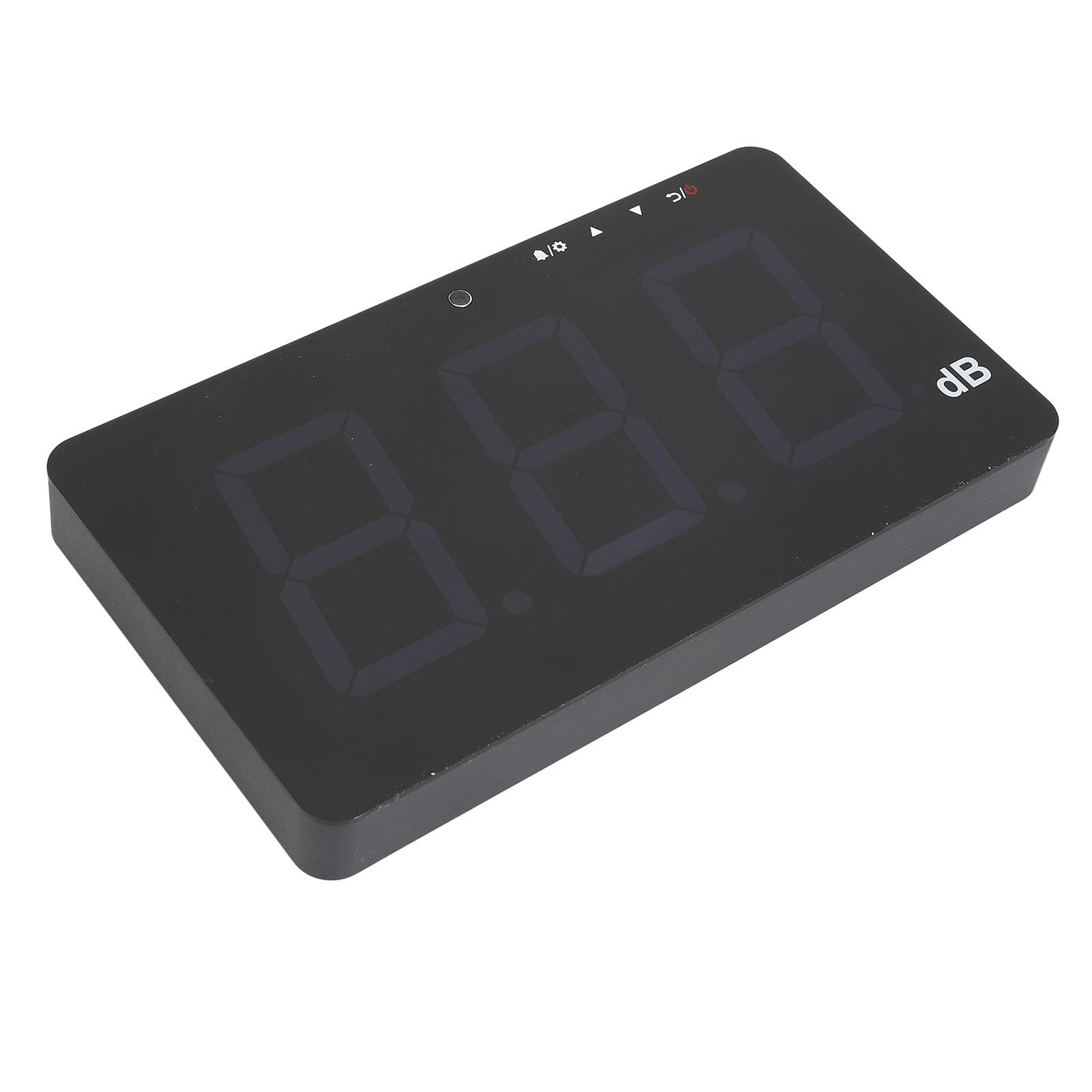 Digitales Schallpegel-Messgerät mit Dezibel-Messung, 24,4cm LCD-Display, 30-130dB Messbereich, 3600mAh Akku für Büro Fabrik Zuhause Wandmontage möglich