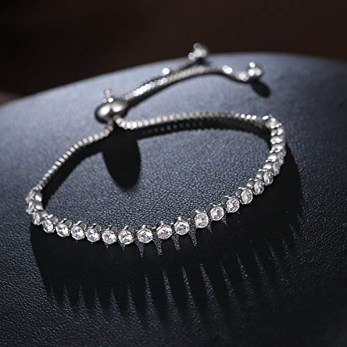 Stylish Austrian Crystal Charm Bracelet
