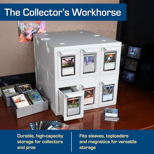Image of BCW 6-Drawer Card Catalog, White