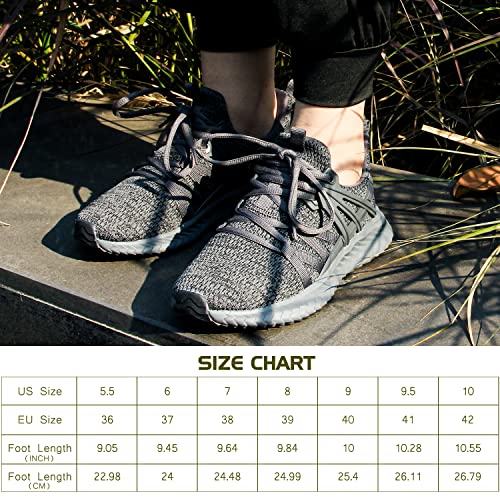 Image of Abboos Womens Slip On Sneakers Women Walking Tennis Shoes Lightweight Casual Sneakers for Gym Travel Work