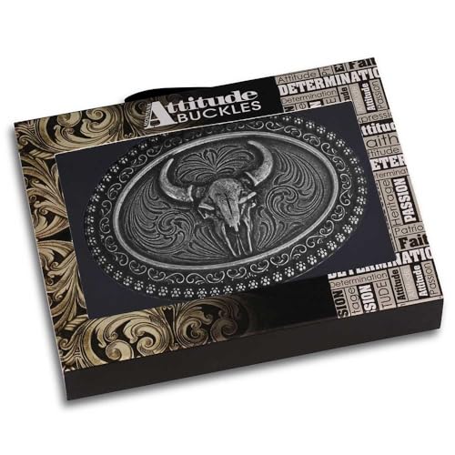 Image of Montana Silversmiths Southwest Series Attitude Western Belt Buckle