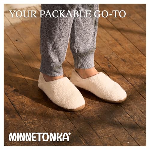 Minnetonka Women's Packaway Slipper Collapsible Heel4