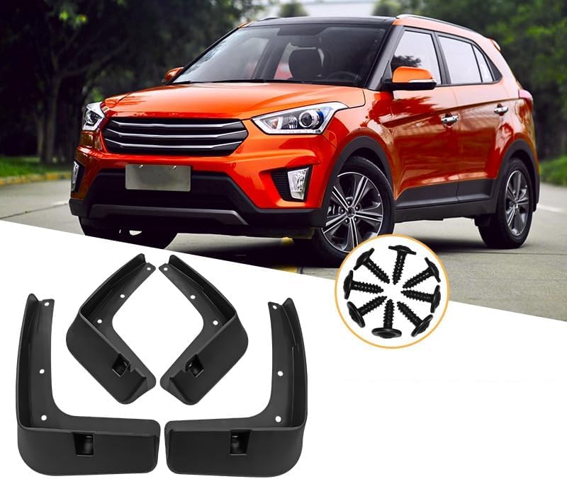 Faldillas antibarro para Hyundai Creta ix25, el protector de neumáticos ideal para viajes en familia