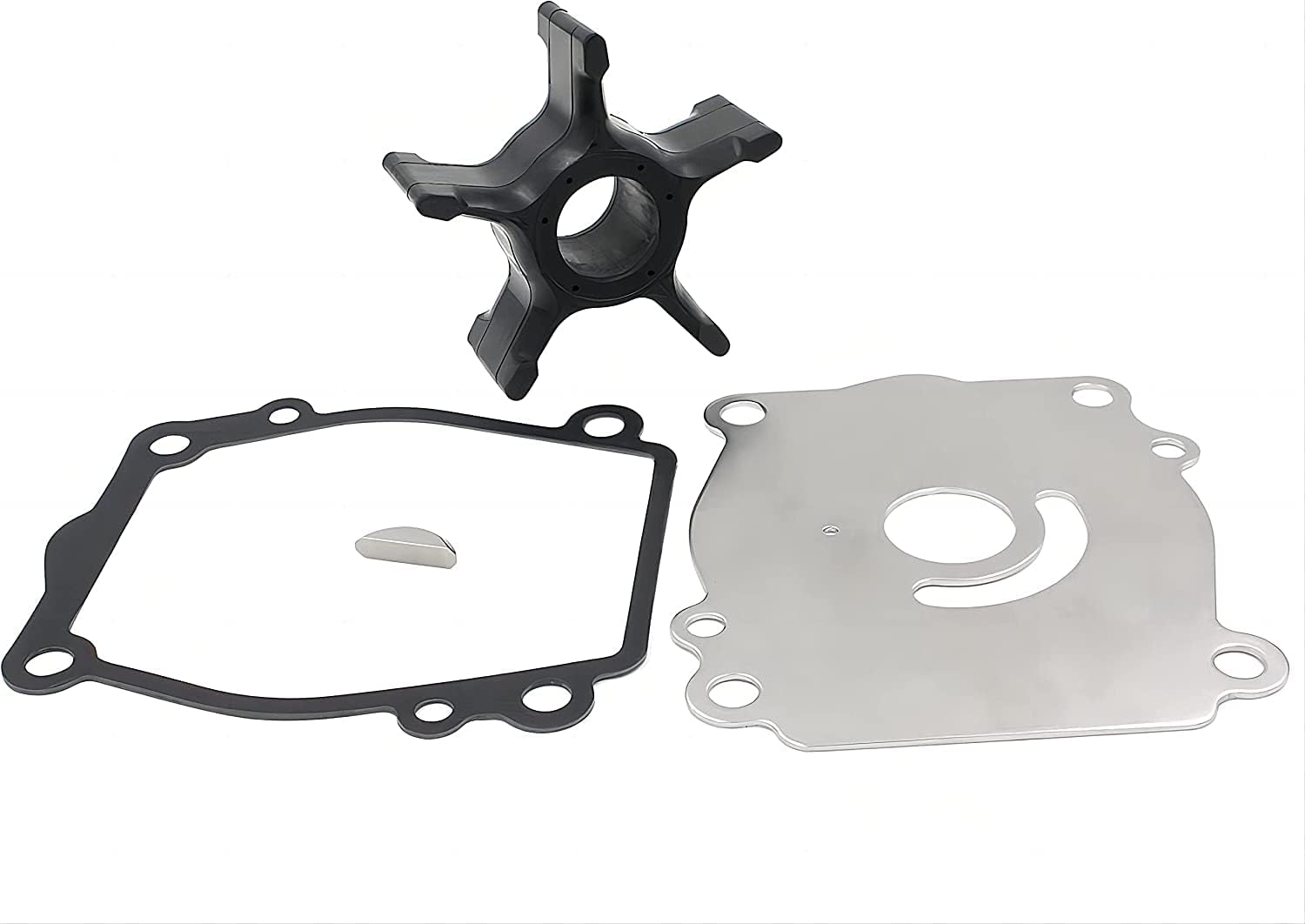 𝟏𝟕𝟒𝟎𝟎𝟖𝟕𝐃𝟏𝟏 Water Pump Service Kit for Suzuki Outboard 2 Stroke 𝐃𝐓 𝟏𝟓𝟎 𝟏𝟕𝟓 𝟐𝟎𝟎 𝟐𝟐𝟓 𝐇𝐏 V6 Motors 17400-87D02 17400-87D10 Sierra 18-3253