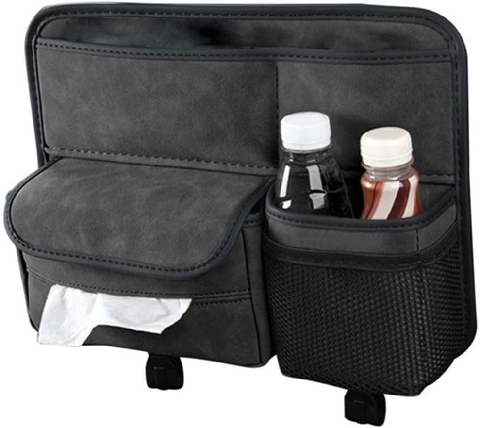 Car Seat Back Organizer Backseat Pocket Storage Organizer Large-capacity Multi-compartment Organizer for Snacks Drinks