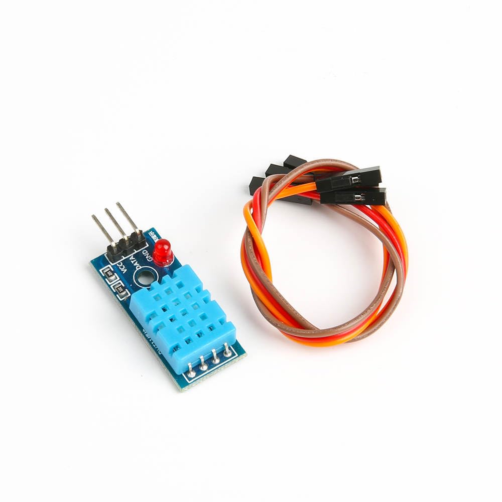 SHILLEHTEK DHT11 Temperature and Humidity Sensor Module with LED & Cable - Temperature Humidity Measurement for Arduino, Raspberry Pi, ESP32 and Other Microcontrollers, Electronic Practice DIY — Amazon image 3