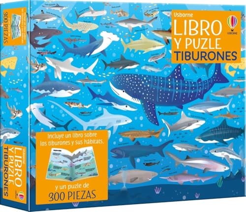 Tiburones (Libro y puzle)