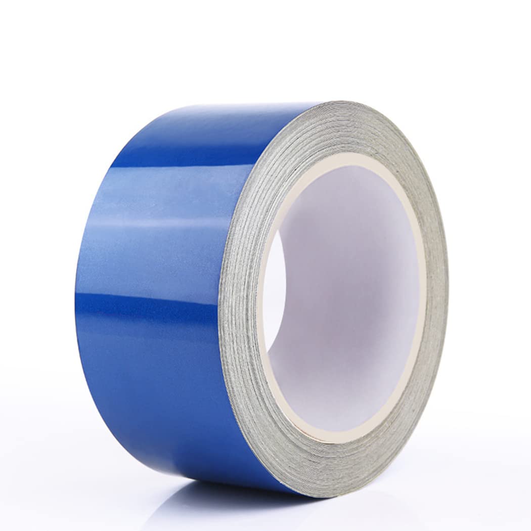 Yuzguhey B Reflective Tape, Self Adhesive Fluorescent Reflector Warning Tape, Hazard 50Mm X 25M Multicolor(B)