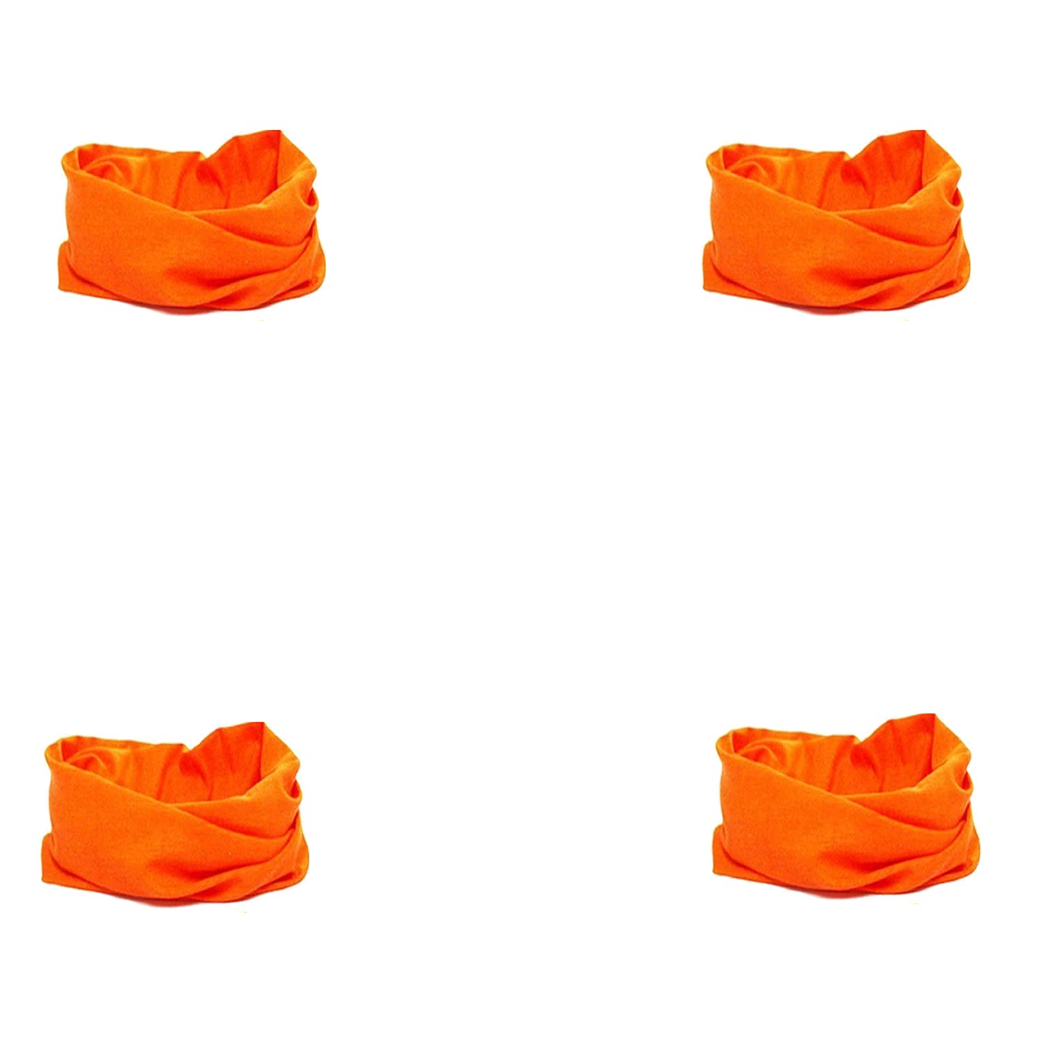 Mens Head Cover Band Bandana Stretch Hair Style Japanese 4 Orange b-image-41