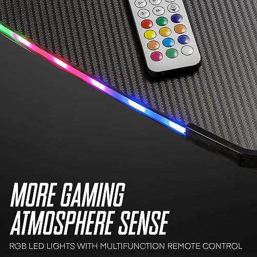 Table jeu pour PC avec support moniteur pour éviter les maux de dos - 4