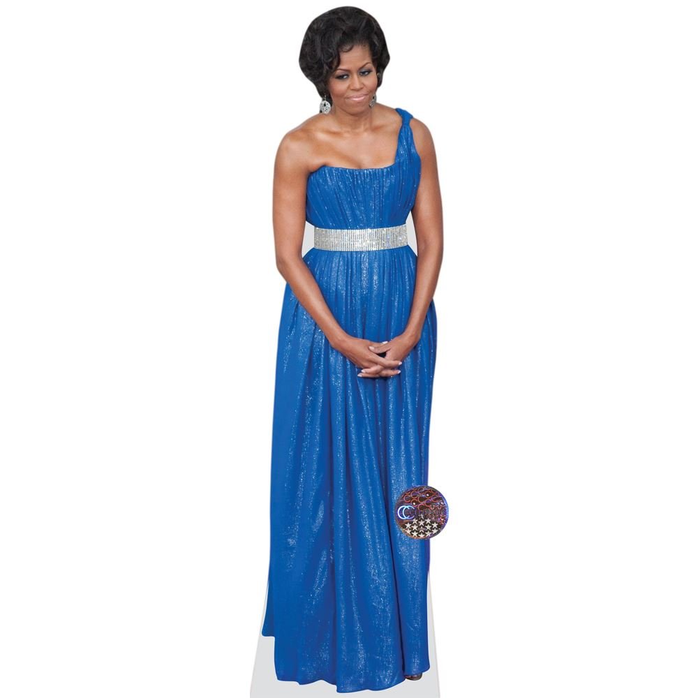 Michelle Obama Mini Size Cutout