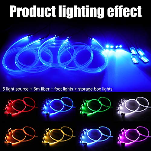 Kit iluminacion atmosfera coche para renovar interior antiguo 4