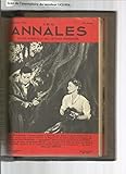  LES ANNALES 70e ANNEE N°155 - Un révolutionnaire d’ancien régime : Calonne, par Robert LACOUR-GAYET, Inspecteur général des Finances honoraire. — Regard sur les lettres anglo-américaines, par Raymond LAS VERGNAS. — Un magicien : Alfred Cortot