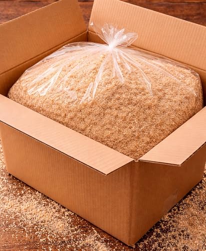 Premium Fine Sawdust 100% Natural Wood Shavings | Multi-Purpose for Pet Bedding Compost Crafts & Wood Filler | Premium Quality (5 Pounds)