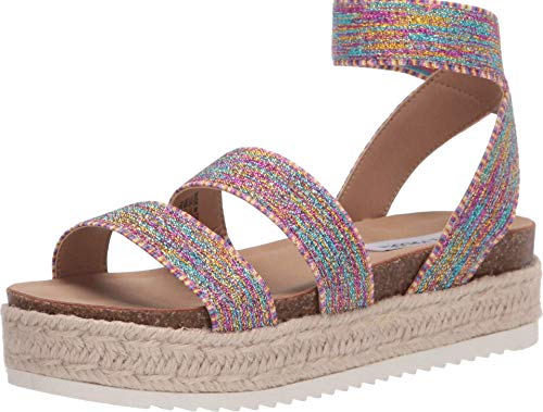 Image of Steve Madden Girls Shoes Kimmie Espadrille Wedge Sandal