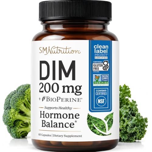 DIM Supplement 200 mg, Estrogen Balance for Women...