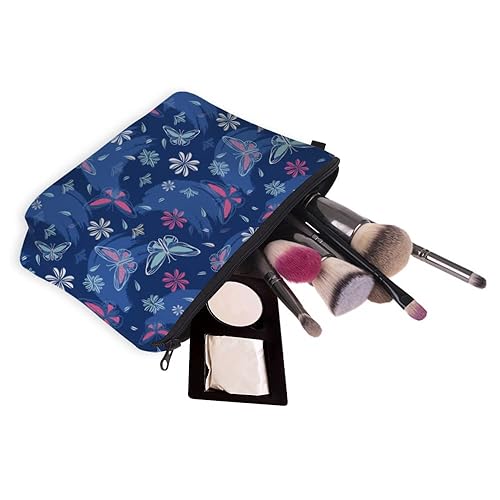 Miniatura 5 de MRSP Bolsa de cosméticos, bolsas de maquillaje para mujer, bolsa de maquillaje pequeña, bolsas de viaje para artículos de aseo personal impermeables