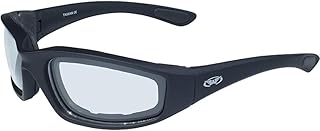 Global Vision Eyewear Men's Kickback 24 Sunglasses with Photochromic Color Changing Lenses, Clear, Standard by Global Vision Eyewear