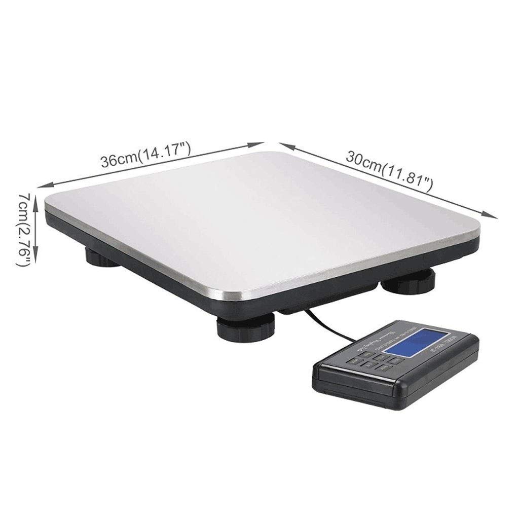 300Kg Precyzyjna waga elektroniczna Zawód Ważenie pocztowe Waga paczek Handel Przemysłowy Wielofunkcyjny Platforma ze stali nierdzewnej Do ważenia w kapsułkach (300 kg / 0,1 kg) Kompaktowe