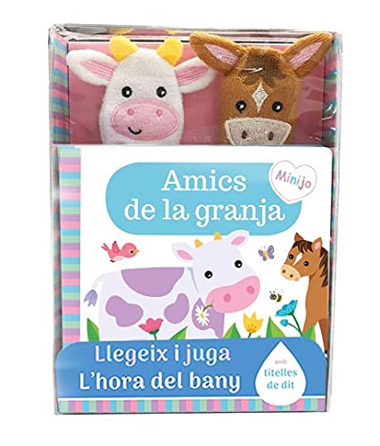 Llibre Bany Amics Granja Llegeix Y Juga jouet éveil bébé premier âge