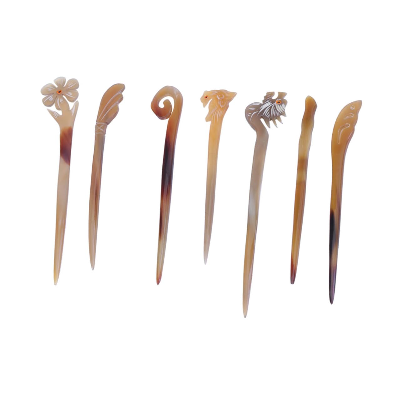 14piezas Horquillas De Cuerno De Buey Vintage Para Peinados Elegantes Accesorios De Cabello Para Mujeres y Niñas