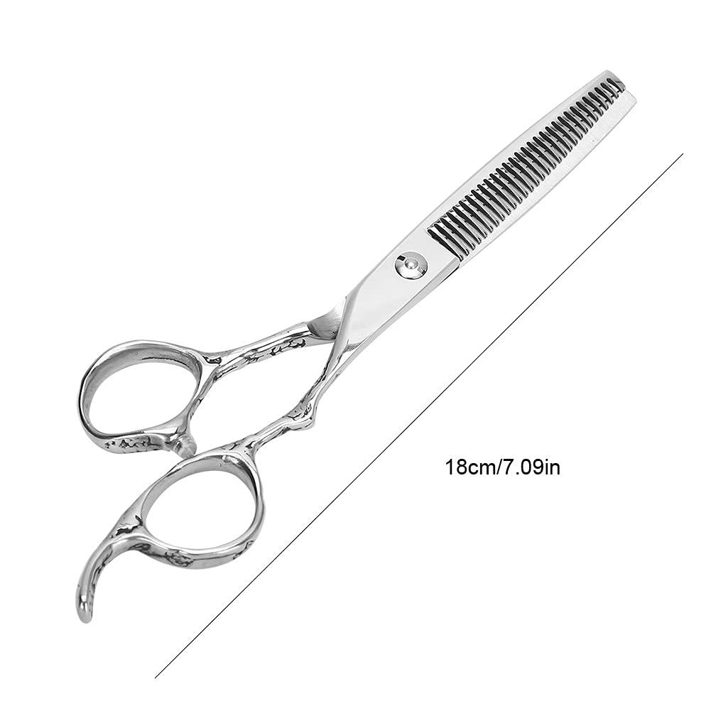 Ciseaux à effiler les cheveux de 7 pouces - Ciseaux de coiffeur professionnel pour la coiffure coupe de cheveux - Acier japonais