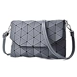 √ Größe: 24 * 2 * 17cm Damen Umhängetaschen, geometrische Lingge Umhängetasche für Frauen, Rucksack für Mädchen