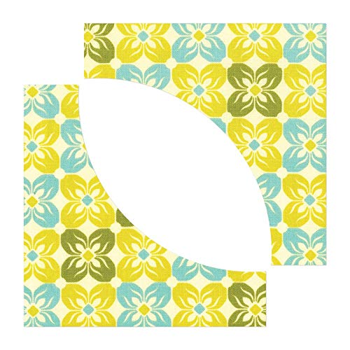 Sizzix 657168 Drunkard's Path and Fan Background Bigz Dies Series 2, Large