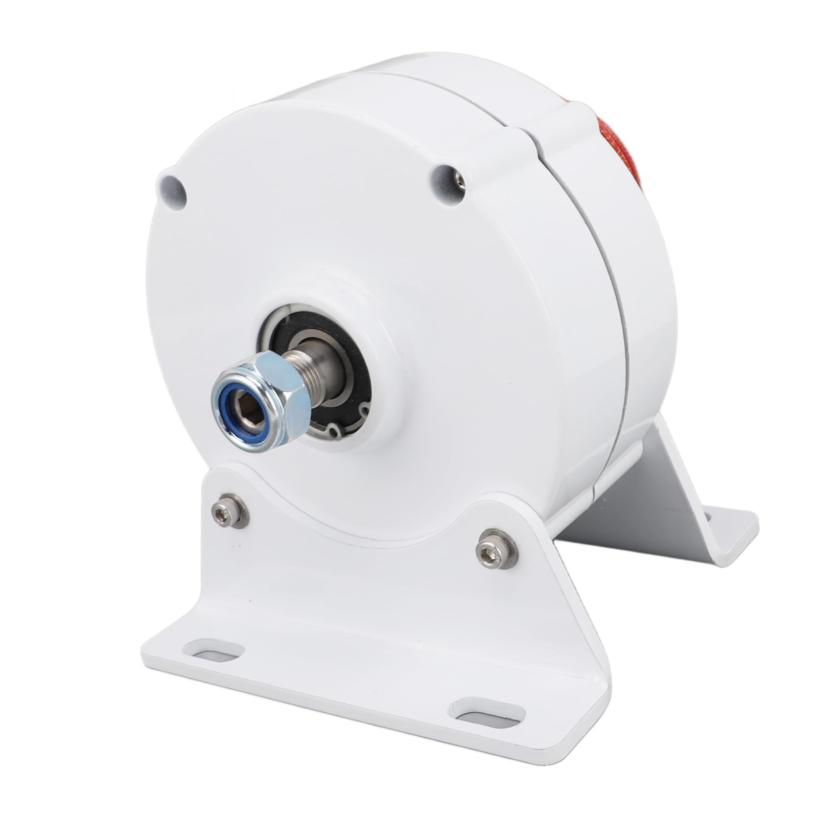 HEEPDD Generatore di Magneti per Turbine Eoliche Alternatore Design Sincrono a Doppio Albero con Base in Lega di Alluminio per Turbine Eoliche per Uso Domestico 24 V Trifase Permanente Nan (100W)