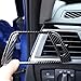 2PCS Carbon Fiber Style Vent Cover, Easy Installation Vent Frame F30 13‑18 Accessories Automotive Abs Trim for 3 Series F30 13‑18