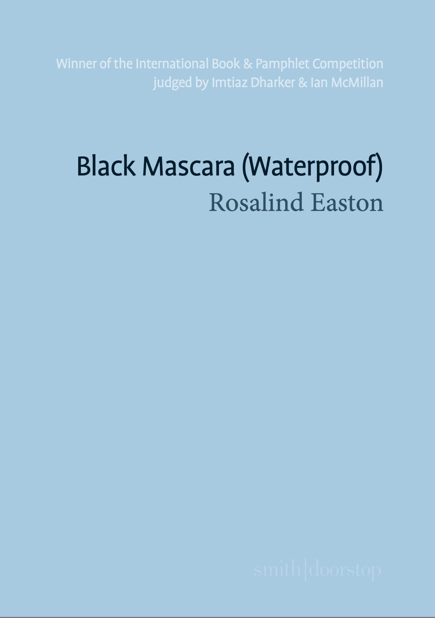 Black Mascara (Waterproof) by Rosalind Easton PAPERBACK 9781912196418