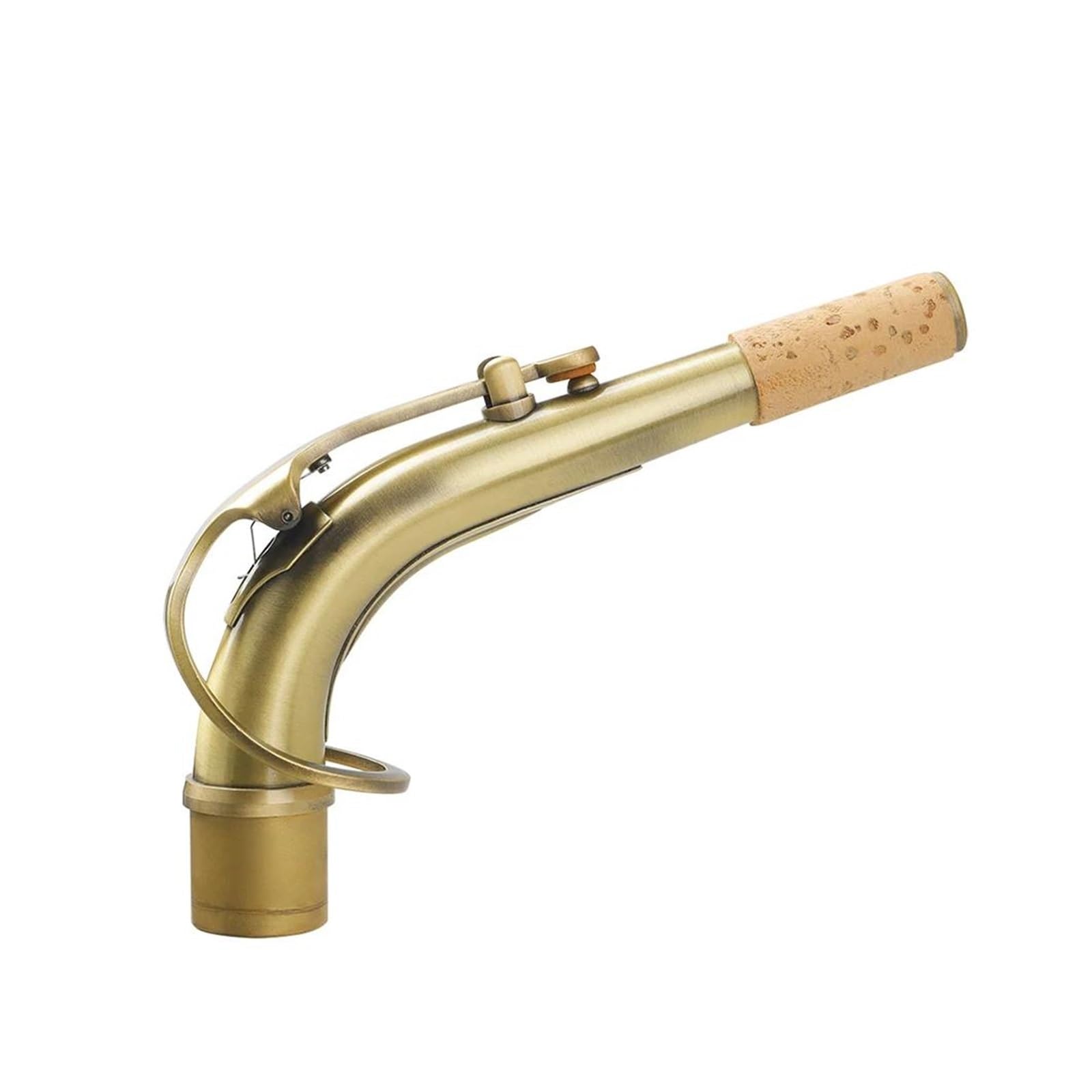 Zubehör Anfänger Saxophone Saxophon Sax Bend Neck Connector Messing Material Cyan Antik Saxo Hals Für Altsaxophon Instrument Zubehör 24,5 Mm