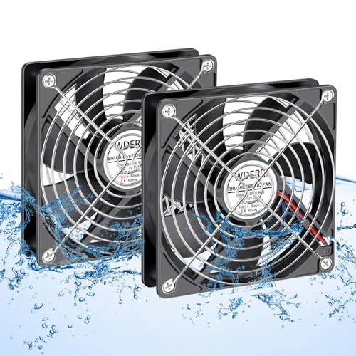 Ventilateur de 120 mm x 25 mm ultra robuste étanche à l'humidité