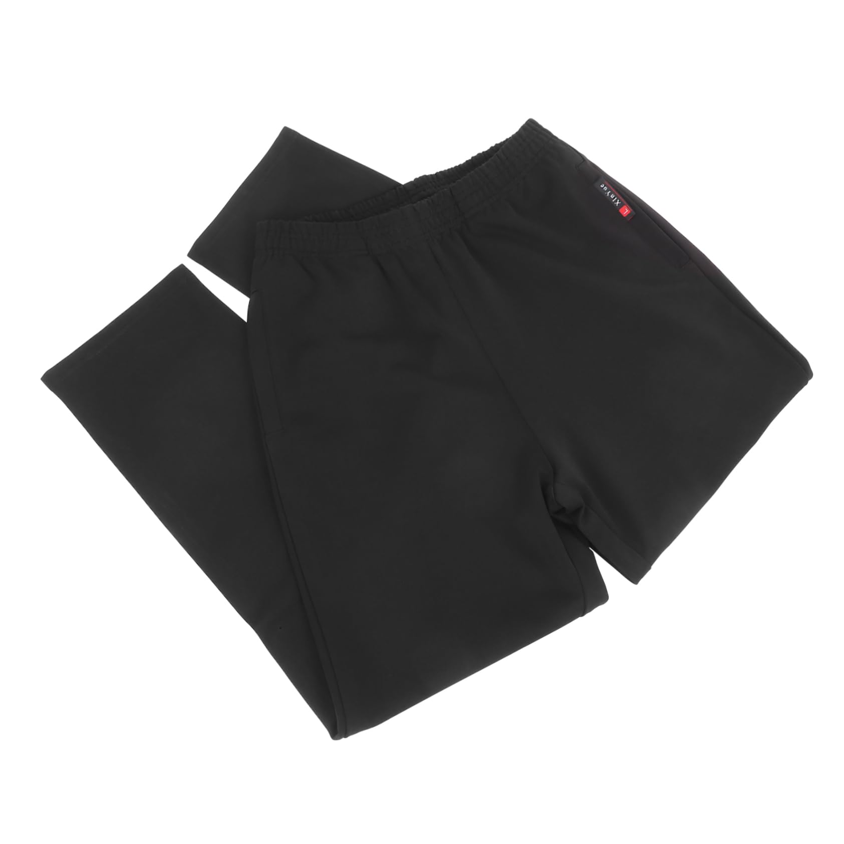 Schwarze Küchenhose für Herren Atmungsaktive Baumwolle Öl und Schmutzabweisend Einfache Reinigung für Restaurantarbeit und Küche