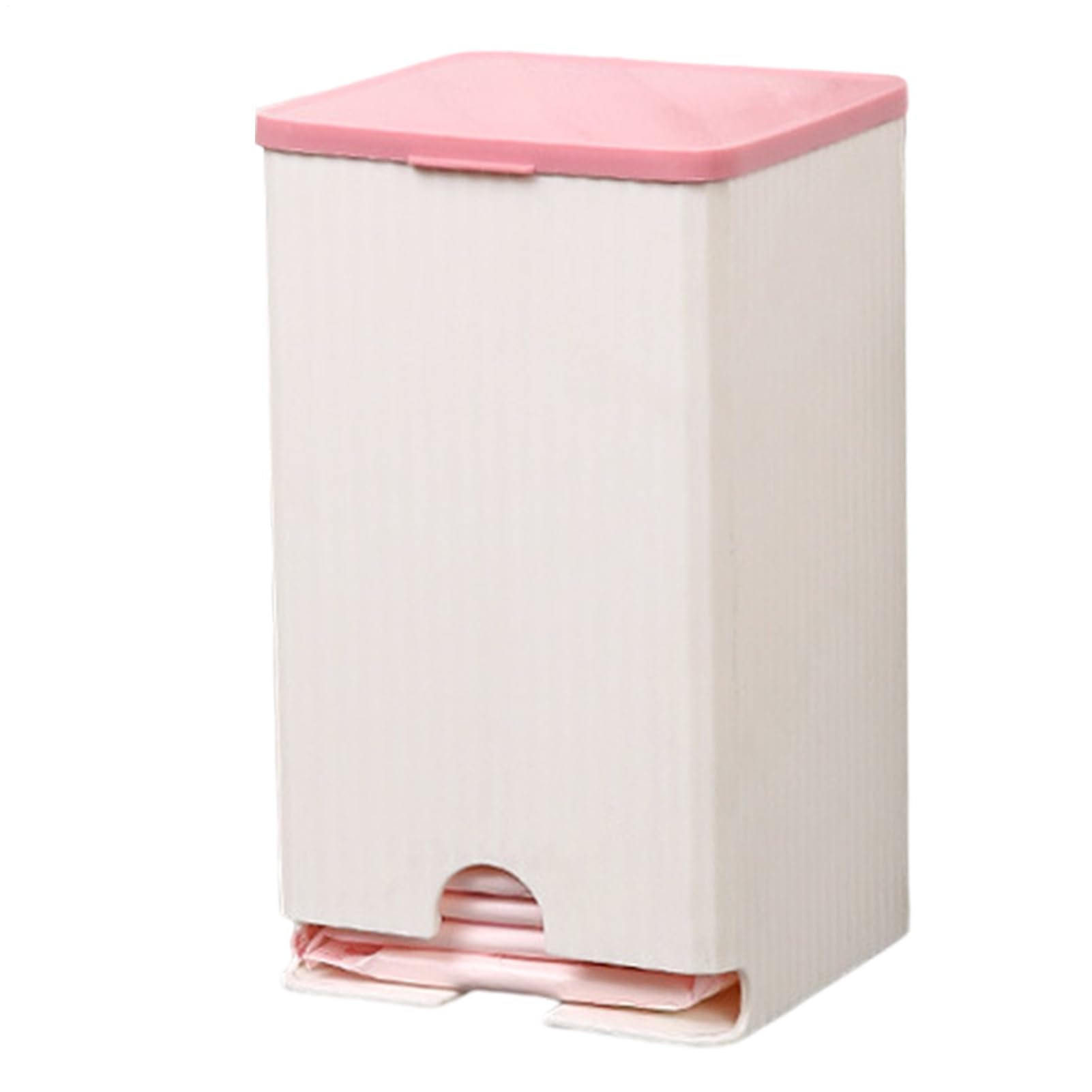 Organizadora Antihumedad Compacta PP 19.5x11.5x11.5cm para Productos Femeninos Papel Higiénico Toallas Sanitarias