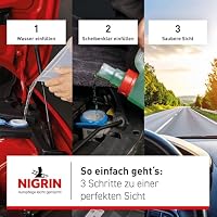 NIGRIN Scheibenklar Konzentrat 1:4 Apfel | 3 Liter | Reinigungszusatz für Autoscheiben und Scheinwerfer | integrierte Ausgießhilfe | entfernt Insekten, Fett | schlierenfrei | sehr ergiebig | ab 5°C – Ansicht 5