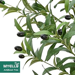 7FT Olive Tree Artificial Plant Decor - Tall Fake Tree for Home Decor Faux Plant Indoor 2000 Leaves Artificial Olive Tree for Living Room Bedroom Office Live Streams Decorative Modern Greenery 7FT Olive Tree Artificial Plant Decor Tall Fake Tree for Home Decor Faux Plant Indoor 2000 Leaves Artificial Olive Tree for Living Room Bedroom Office Live Streams Decorative Modern Greenery