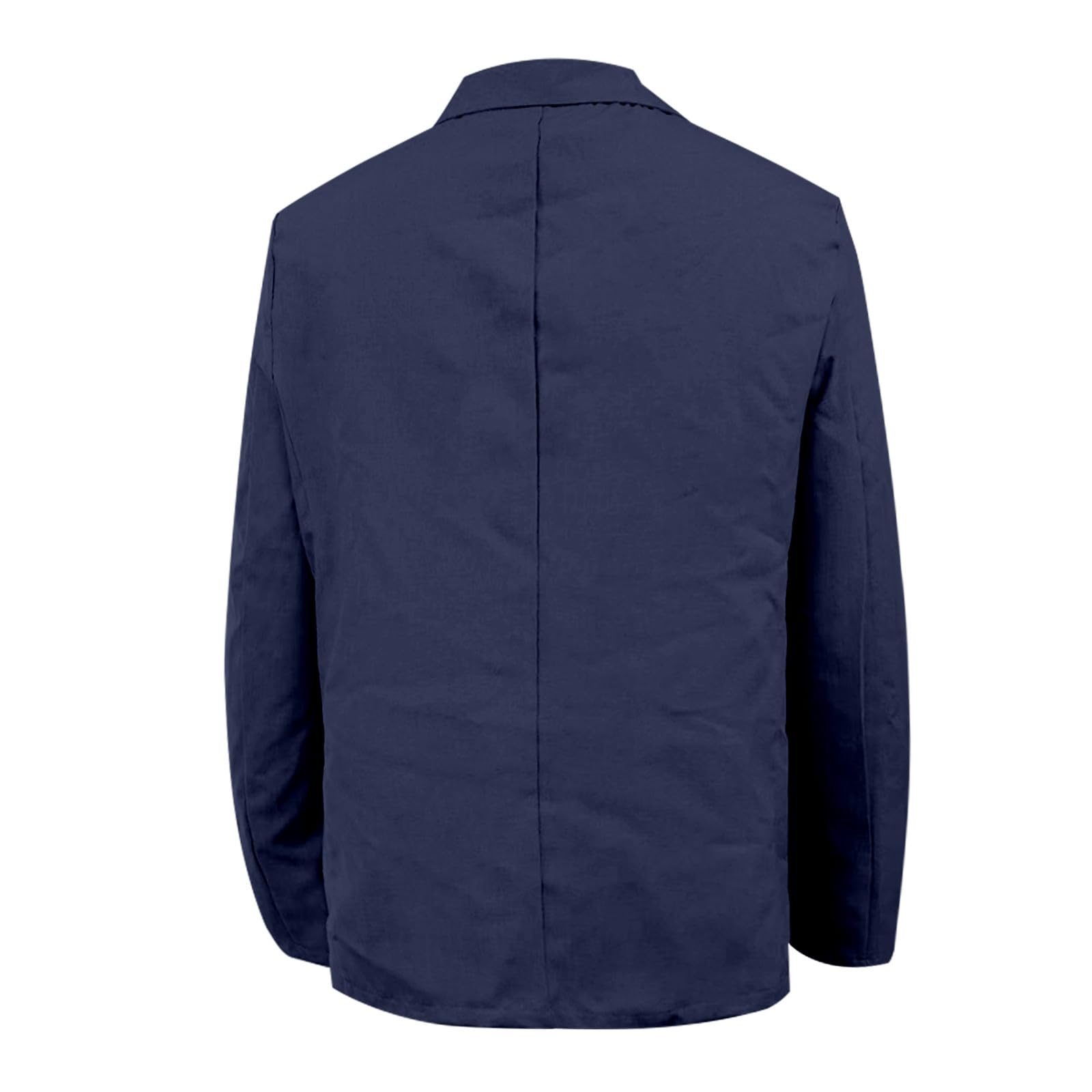 Hanraz Leinensakko Herren Sommer Sakko Leichter Blazer Aus Lyocell Leinen Mix, Langarm Revers Sakko Mit Attrappen Taschen, Einreiher Business Freizeit Jacke Für Alltag Sommer