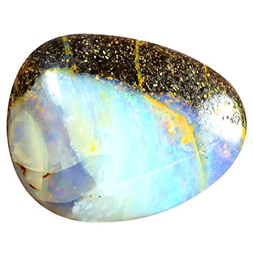 Opale rocheuse naturelle pierre précieuse d'Australie multicolore un cadeau mémorable