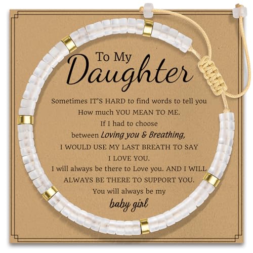 Image of AGOT Daughter in Law Bracelets Gifts: Dear Daughter in Law Birthday Gifts from Mother in Law