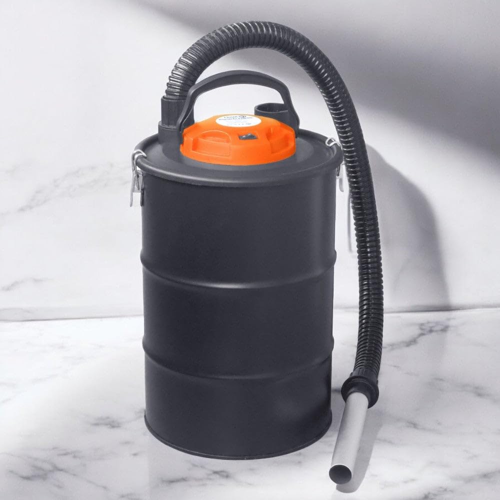 Aspiracenere per stufe pellet forni e barbecue fusto in acciaio lt 20