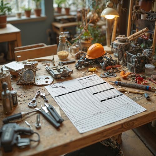 carbonless work order forms75 x 11 inches invoices for small businesssales order book with backing board 2-part receipt with carbon copy 50 sets