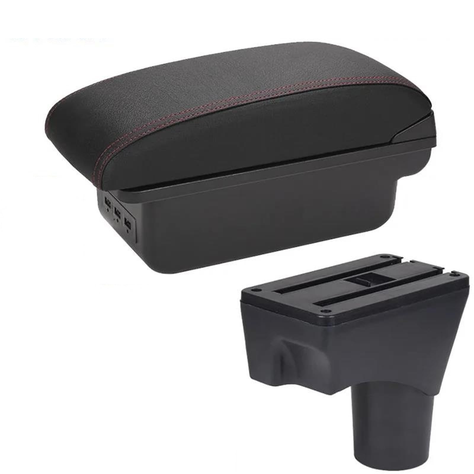 Hjkdsz Type A For Nissan For March For Micra K13 2010-2022 Armrest Box Car Storage Center Console Interior Parts Dedicated Retrofit(Type A)